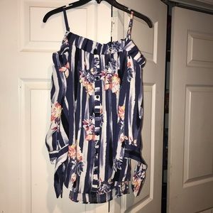 Boutique off the shoulder top/blouse